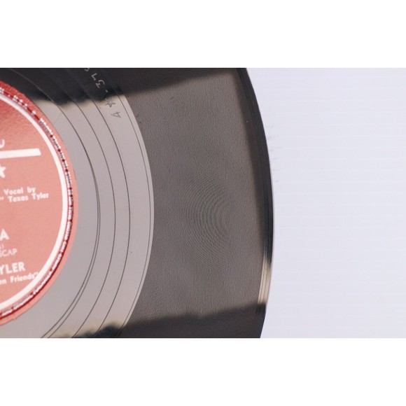 T. Texas Tyler Trouble Then Satisfaction / Mona Lisa 1950 10" 78 rpm Record 1514 - Picture 14 of 16